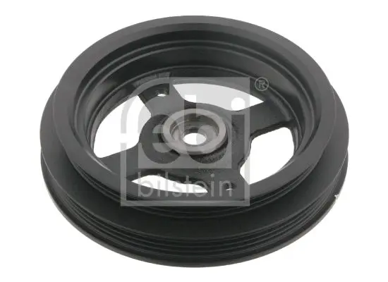 Handler.Part Belt pulley, crankshaft Febi 32571 1