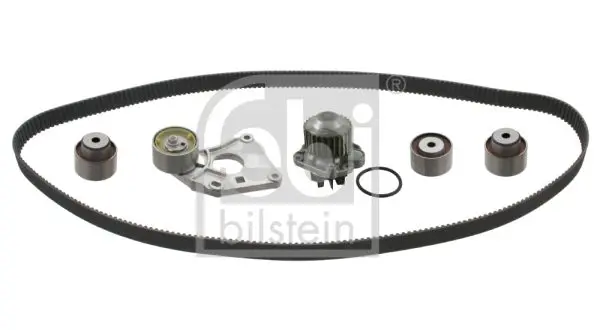 Handler.Part Water pump & timing belt set Febi 32735 1