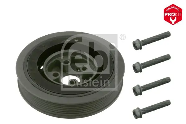 Handler.Part Belt pulley, crankshaft Febi 33566 1