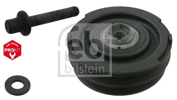 Handler.Part Belt pulley, crankshaft Febi 33583 1