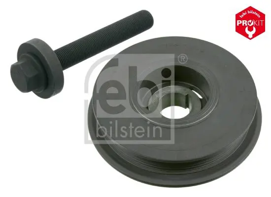 Handler.Part Belt pulley, crankshaft Febi 33620 1