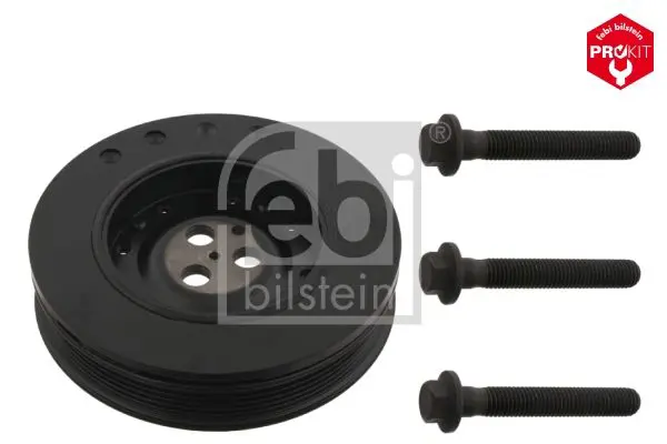 Handler.Part Belt pulley, crankshaft Febi 33673 1