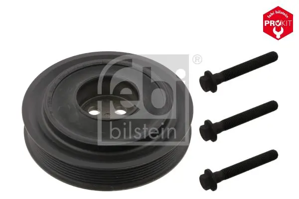 Handler.Part Belt pulley, crankshaft Febi 33679 1