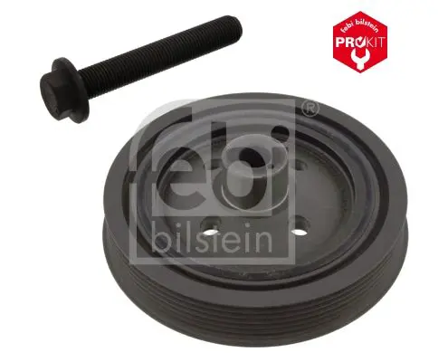 Handler.Part Belt pulley, crankshaft Febi 33682 1