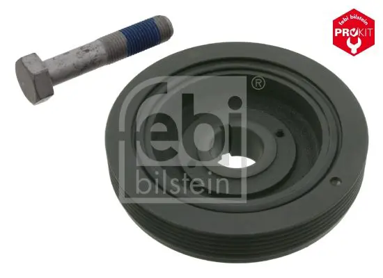 Handler.Part Belt pulley, crankshaft Febi 33789 1