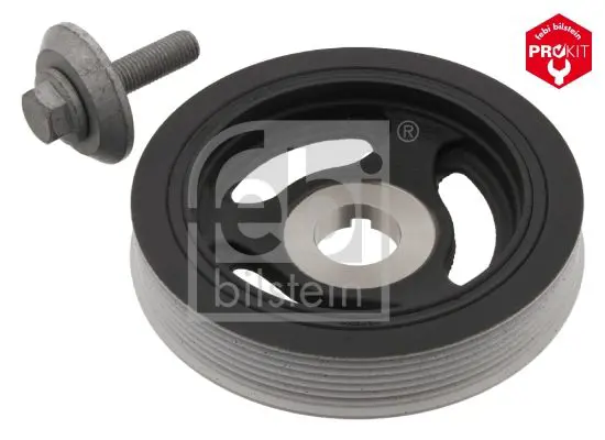 Handler.Part Belt pulley, crankshaft Febi 33798 1