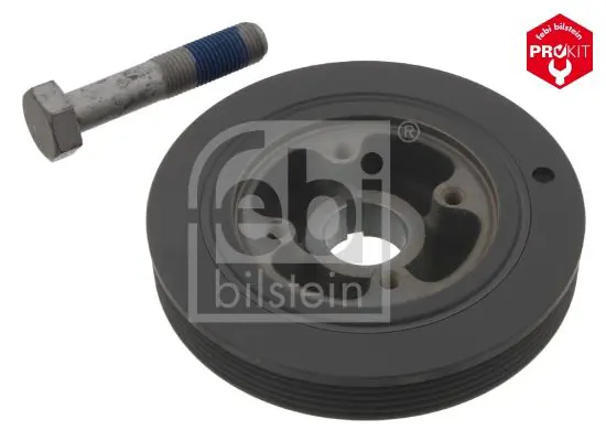 Handler.Part Belt pulley, crankshaft Febi 33799 1