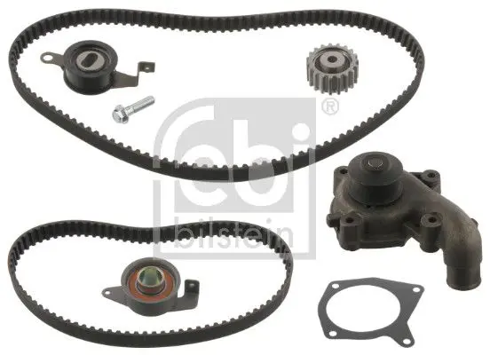 Handler.Part Water pump & timing belt set Febi 34627 1