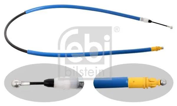 Handler.Part Cable, parking brake Febi 33167 1