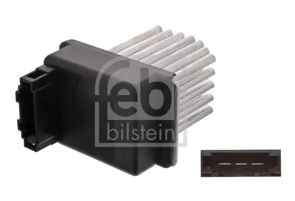 Handler.Part Resistor, interior blower Febi 34793 1