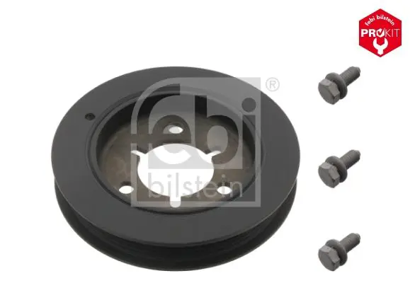 Handler.Part Belt pulley, crankshaft Febi 33796 1