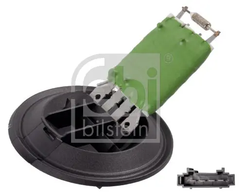 Handler.Part Resistor, interior blower Febi 34370 1