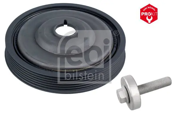 Handler.Part Belt pulley, crankshaft Febi 36155 1