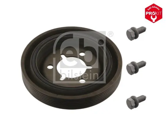 Handler.Part Belt pulley, crankshaft Febi 36420 1