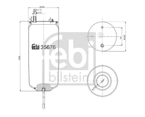 Handler.Part Boot, air suspension Febi 35676 1