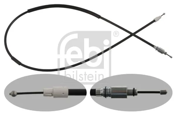 Handler.Part Cable, parking brake Febi 36935 1