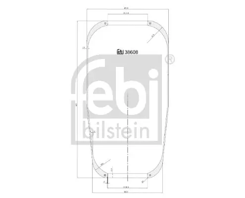 Handler.Part Boot, air suspension Febi 38608 1