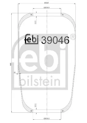 Handler.Part Boot, air suspension Febi 39046 1