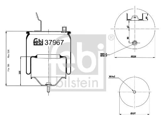 Handler.Part Boot, air suspension Febi 37967 1