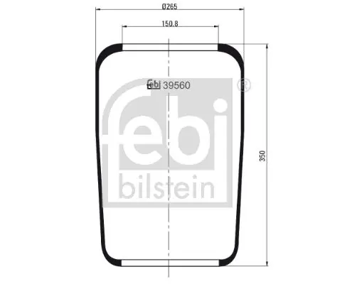 Handler.Part Boot, air suspension Febi 39560 1