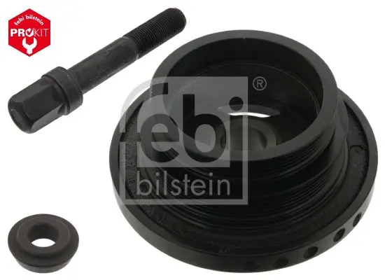 Handler.Part Belt pulley, crankshaft Febi 39654 1