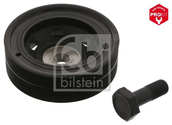 Handler.Part Belt pulley, crankshaft Febi 39709 1