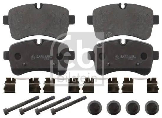 Handler.Part Brake pad set, disc brake Febi 40586 1