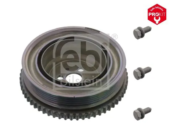 Handler.Part Belt pulley, crankshaft Febi 44819 1