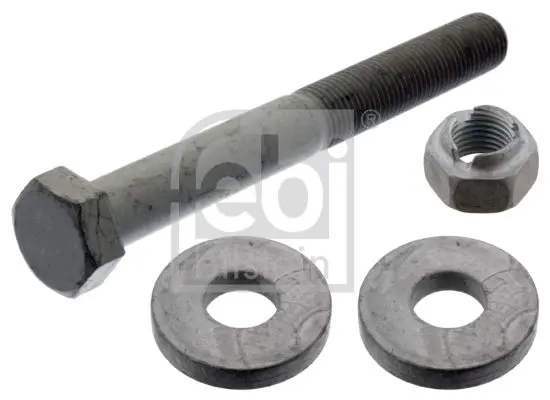 Handler.Part Mounting kit, control lever Febi 46456 1