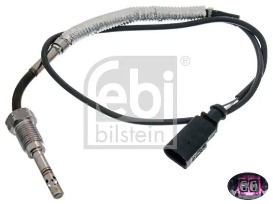 Handler.Part Sensor, exhaust gas temperature Febi 49276 1