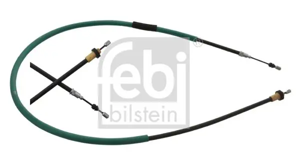 Handler.Part Cable, parking brake Febi 49620 1