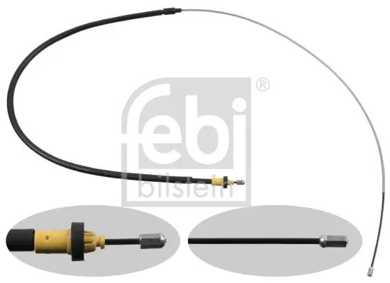 Handler.Part Cable, parking brake Febi 49626 1