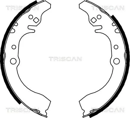 Handler.Part Brake shoe set TRISCAN 810041617 1