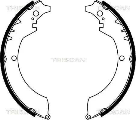 Handler.Part Brake shoe set TRISCAN 810041419 1