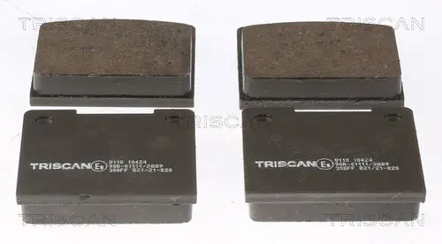 Handler.Part Brake pad set, disc brake TRISCAN 811010424 1