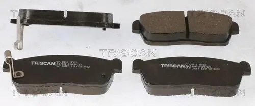 Handler.Part Brake pad set, disc brake TRISCAN 811010552 1