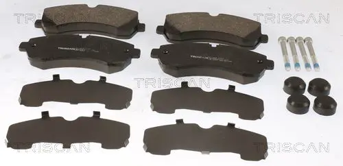 Handler.Part Brake pad set, disc brake TRISCAN 811010560 1