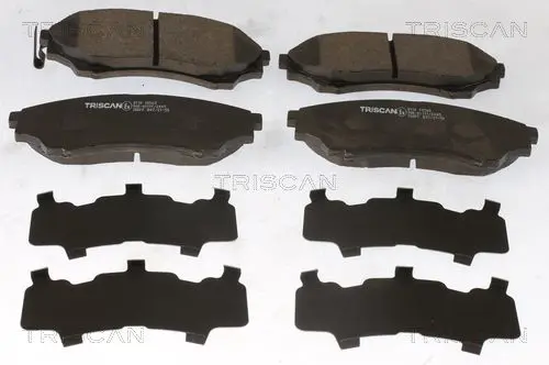 Handler.Part Brake pad set, disc brake TRISCAN 811010568 1