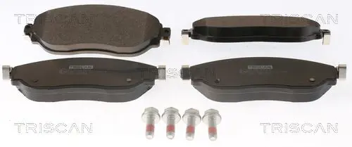 Handler.Part Brake pad set, disc brake TRISCAN 811010604 1