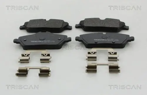 Handler.Part Brake pad set, disc brake TRISCAN 811011061 1