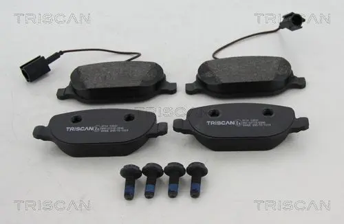 Handler.Part Brake pad set, disc brake TRISCAN 811012021 1