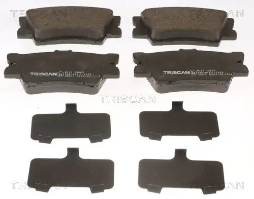 Handler.Part Brake pad set, disc brake TRISCAN 811013069 1