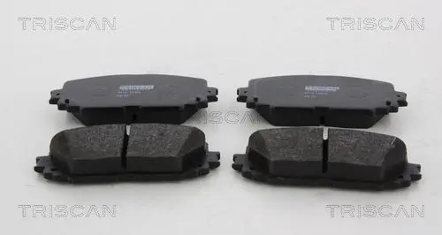 Handler.Part Brake pad set, disc brake TRISCAN 811013072 1