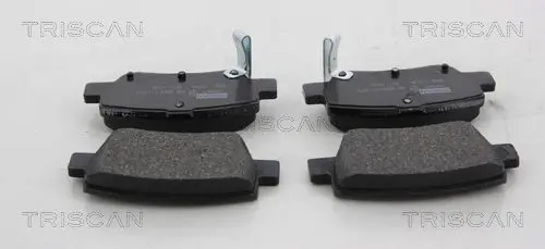 Handler.Part Brake pad set, disc brake TRISCAN 811013102 1