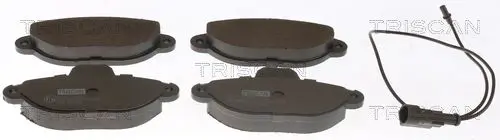 Handler.Part Brake pad set, disc brake TRISCAN 811015176 1