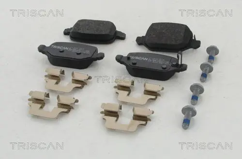 Handler.Part Brake pad set, disc brake TRISCAN 811015070 1