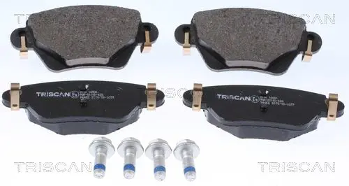 Handler.Part Brake pad set, disc brake TRISCAN 811016006 1