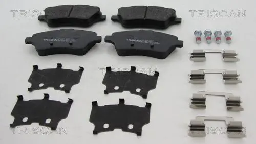 Handler.Part Brake pad set, disc brake TRISCAN 811016027 1