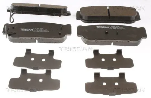 Handler.Part Brake pad set, disc brake TRISCAN 811018015 1