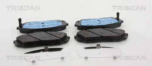 Handler.Part Brake pad set, disc brake TRISCAN 811018028 1